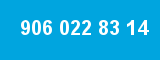 906 022 83 14